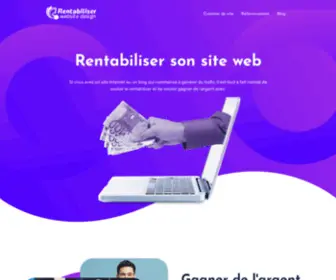 Rentabiliser-Son-Site.com(Rentabiliser son site) Screenshot