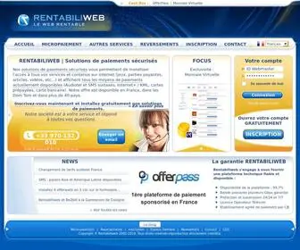 Rentabiliweb.com(Micropaiement audiotel) Screenshot