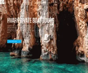 Rentaboathvar.com(Boat rental and tours to the Blue cave from Hvar) Screenshot