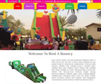 Rentabouncyuae.com(Rentabouncyuae) Screenshot