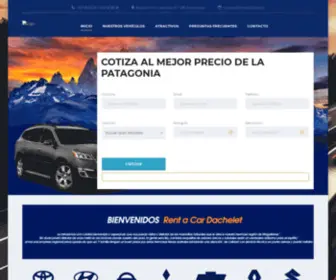 Rentacardachelet.com(Car Rental in Punta Arenas and Patagonia) Screenshot