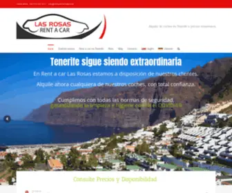 Rentacarlasrosas.com(Alquiler coches Tenerife) Screenshot