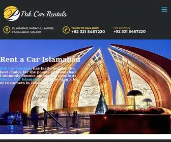 Rentacarservices247.com(Rent a Car Islamabad) Screenshot