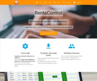 Rentacontrol.com.ar(Sistema de Gestión de Alquileres para Inmobiliarias) Screenshot