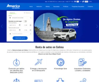 Rentadeautosencolima.mx(Renta de Autos en Colima desde $550.00 MXN) Screenshot