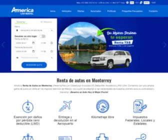 Rentadeautosenmonterrey.com(Renta de Autos en Monterrey al Mejor Precio) Screenshot