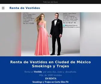 Rentadevestidos.mx(Renta De Vestidos) Screenshot