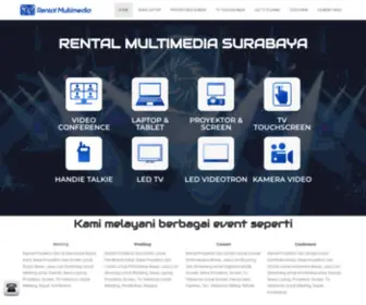 Rental-Multimedia.com(Rental Sewa Laptop Proyektor LED Screen Infocus Surabaya Harga Murah) Screenshot