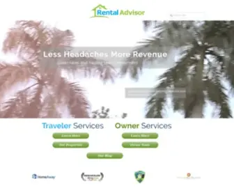 Rentaladvisorowners.com(Rental Advisor) Screenshot