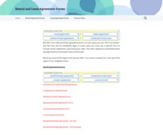 Rentalandleaseagreementforms.com(Rental and Lease Agreement Forms) Screenshot