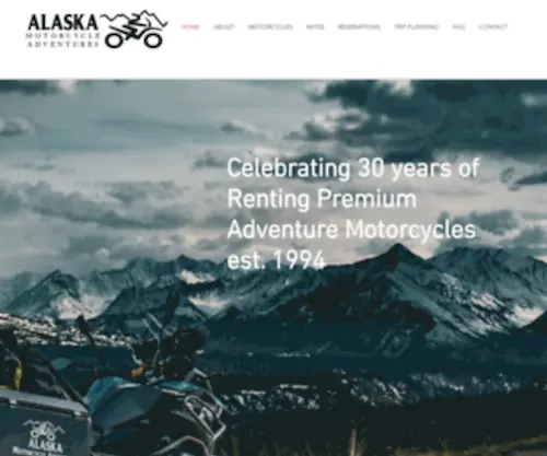 Rentalaska.com(Alaska Motorcycle Adventures) Screenshot