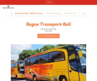 Rentalbusdibali.com(Reservasi Sewa Bus Dan Mobil Di Bali) Screenshot