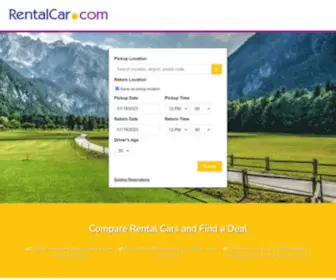 Rentalcar.com(Cheap Car Rental) Screenshot
