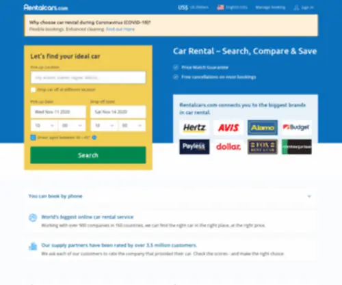 Rentalcars.com(Auto Huren) Screenshot