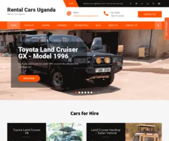 Rentalcarsuganda.com(Rental Cars Uganda) Screenshot