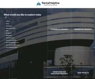 Rentalhelpline.com(Property Rental Services for Residential and Commercial Property) Screenshot