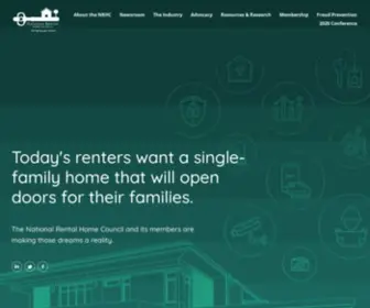 Rentalhomecouncil.org(The National Rental Home Council (NRHC)) Screenshot