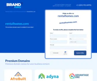 Rentalhomes.com(This premium domain name) Screenshot