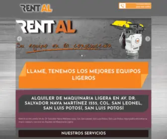 Rentalmaquinaria.com(Rent Al) Screenshot