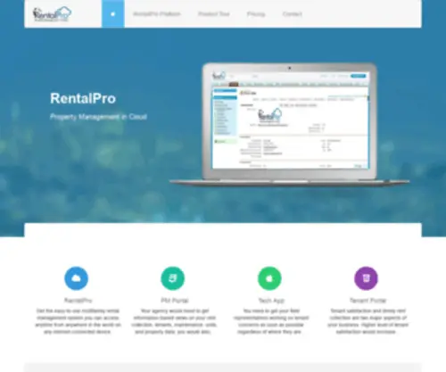 Rentalprosite.com(RentalPro) Screenshot