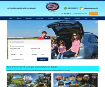 Rentalscarasia.com(Rent a car) Screenshot