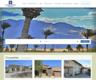 Rentalscbborrego.com(Borrego Springs Vacations) Screenshot