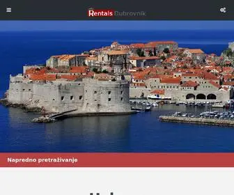 Rentalsdubrovnik.com(Rentals Dubrovnik) Screenshot