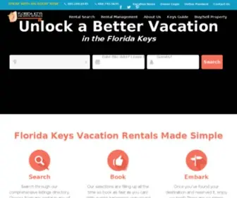 Rentalsfloridakeys.com(Florida Keys Home Rentals) Screenshot