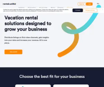Rentalsunited.com(Vacation Rental Channel Manager) Screenshot