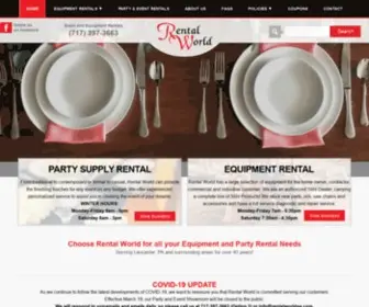 RentalWorldpa.com(Equipment Rentals) Screenshot