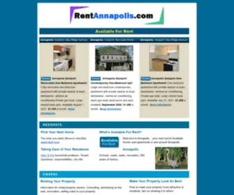 Rentannapolis.com(Rentannapolis) Screenshot