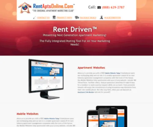 Rentaptsonline.com(Apartment Websites) Screenshot