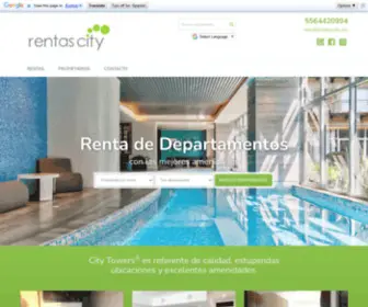 Rentascity.mx(Bienvenido a Rentas City) Screenshot