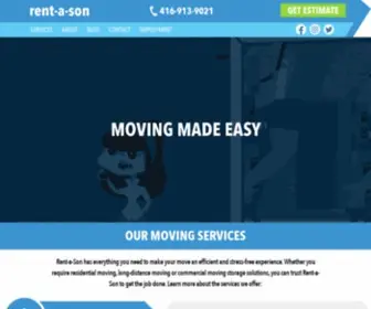 Rentason.ca(Toronto's Best Movers and Moving Services) Screenshot