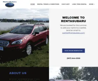 Rentasubaru.com(Car Rental) Screenshot