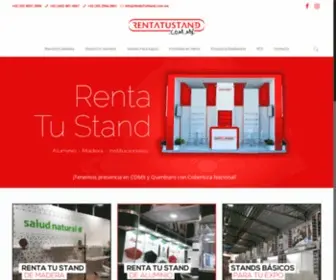 Rentatustand.com.mx(La mejor Renta de Stands en CDMX y Querétaro) Screenshot