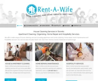 Rentawife.ca(House Cleaning) Screenshot