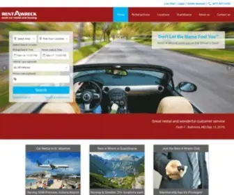Rentawreck.com(Cheap Car Rental Deals) Screenshot