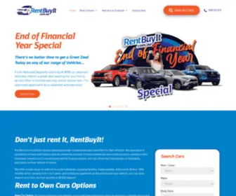 Rentbuyit.com.au(Rent to Own Car Melbourne) Screenshot