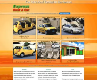 Rentcarbarbados.com(Car Rental Barbados) Screenshot