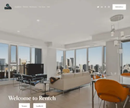 Rentch.ca(Rentch Real Estate and Property Management) Screenshot