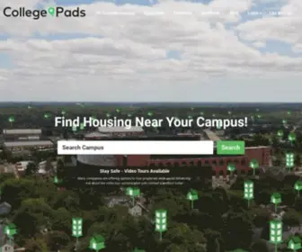 Rentcollegepads.com(Rent College Pads) Screenshot