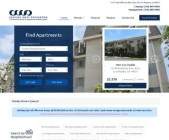 Rentcwp.com(Property Management Los Angeles) Screenshot