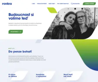 Rentea.cz(Budoucnost si volíme teď) Screenshot
