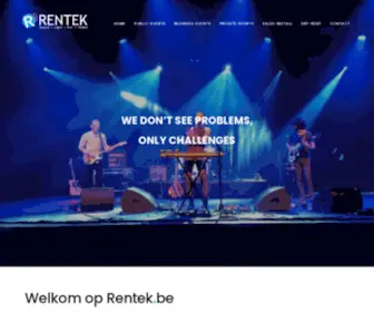 Rentek.be(Sound Light PA verhuur) Screenshot