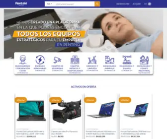 Renteki.com(Colombia) Screenshot