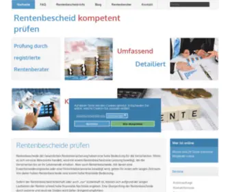 Rentenbescheid-Ueberpruefen.de(überprüfen) Screenshot