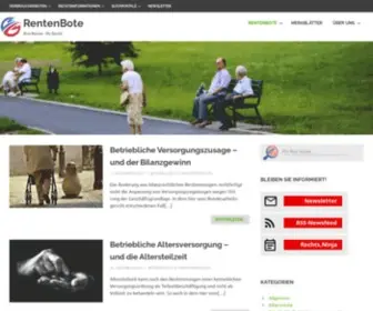 Rentenbote.de(Ihre Rente) Screenshot