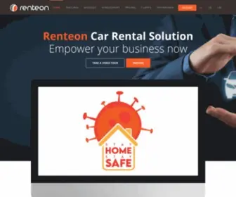 Renteon.com(Car Rental Solution) Screenshot