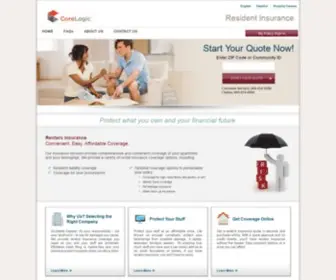 Rentersinsuranceselect.com(Renters Insurance Select) Screenshot